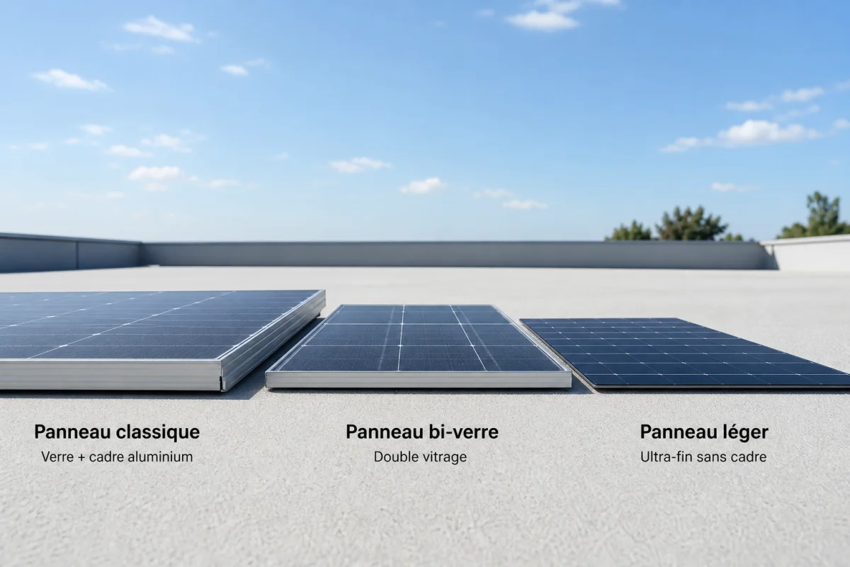 panneau solaire poids