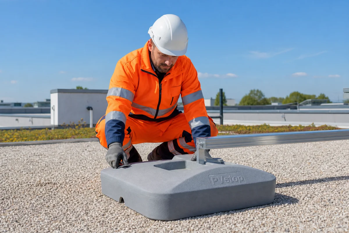 lestage panneaux solaires