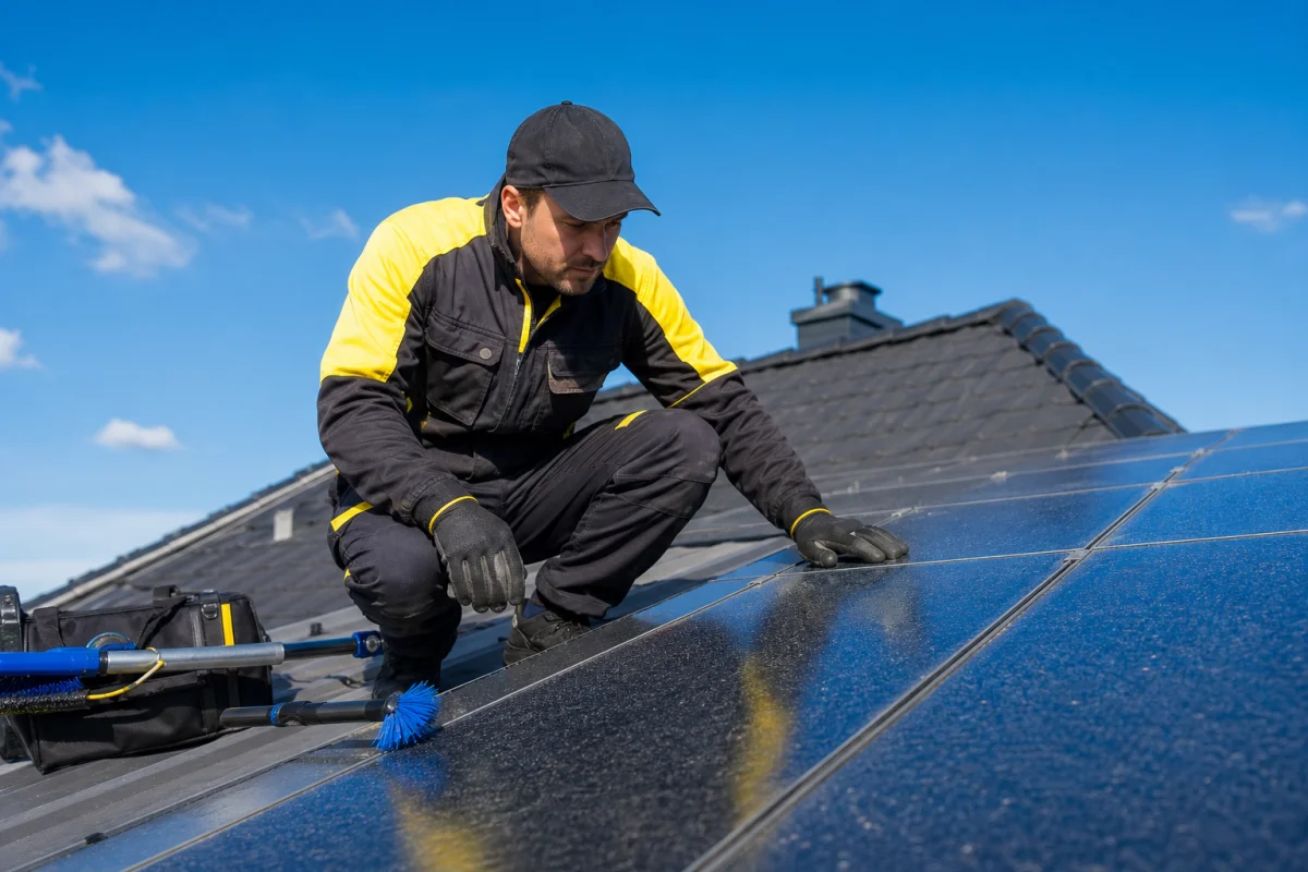 panneau photovoltaique entretien