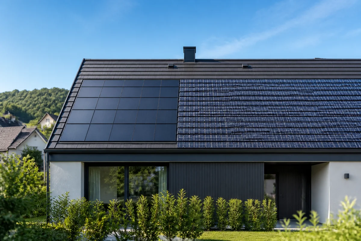 panneau solaire intégré toiture