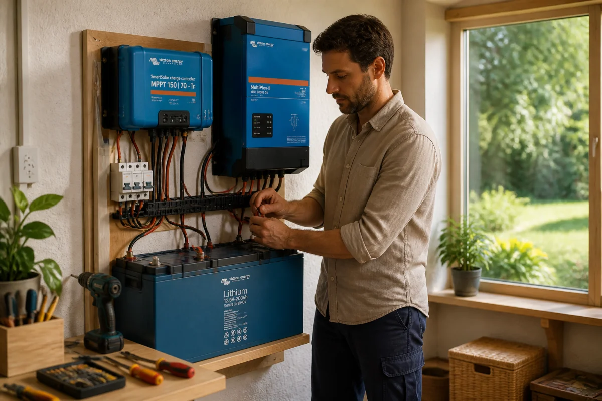 installation photovoltaïque autonome
