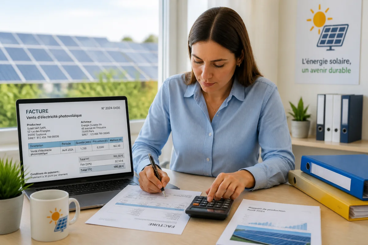 tva sur vente électricité photovoltaïque
