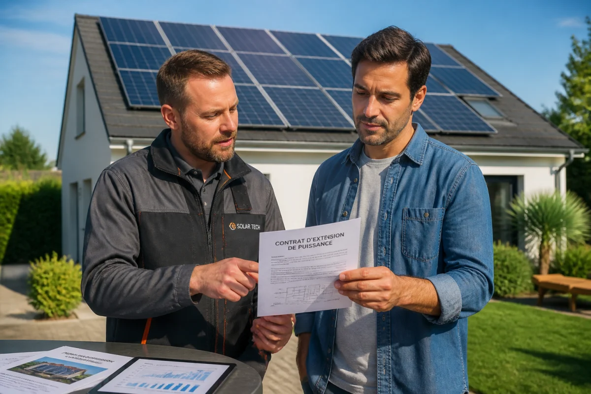 modification contrat photovoltaïque