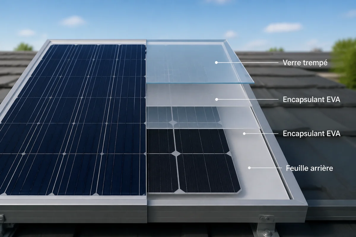 composition panneau photovoltaïque