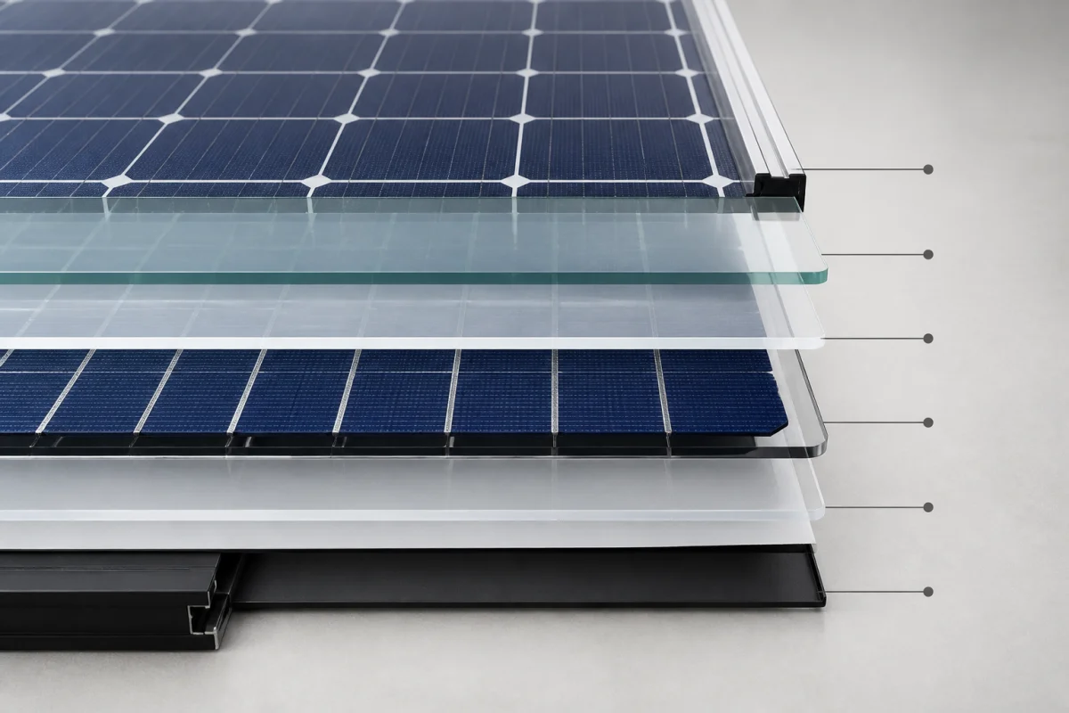 Composition d’un panneau photovoltaïque, guide complet