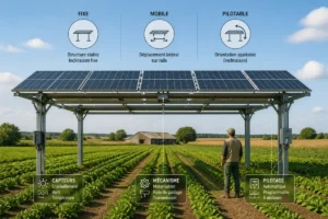 ombrière photovoltaïque agricole