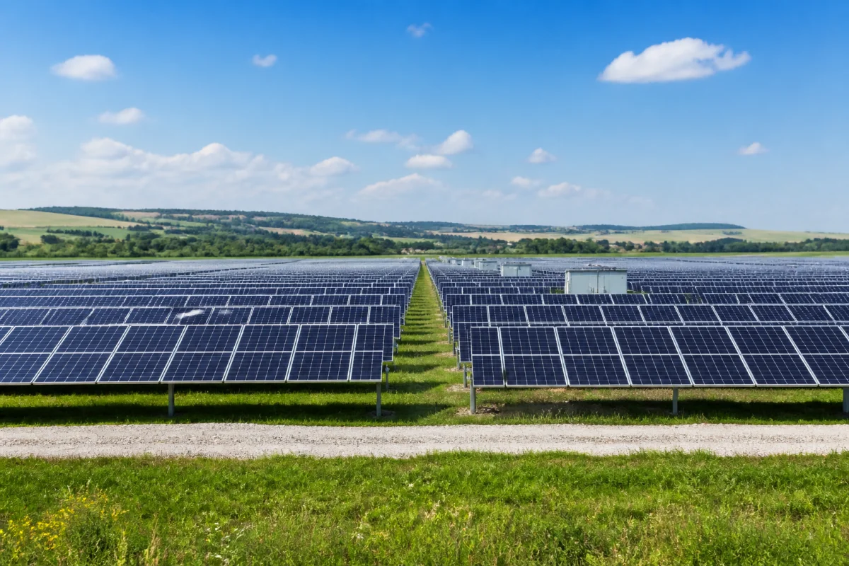 parc photovoltaïque au sol