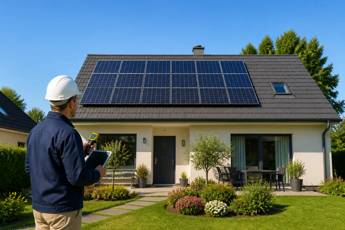 Rentabilité panneaux solaires maison