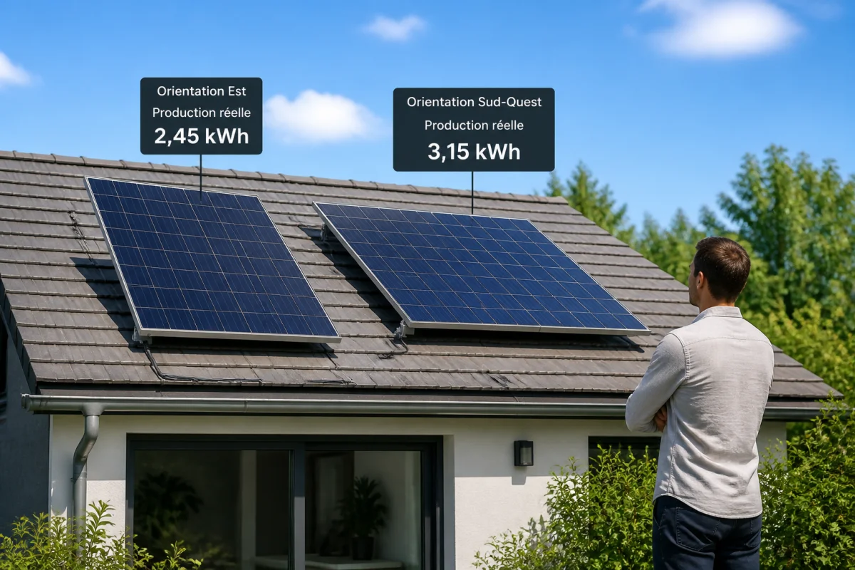 Rendement des panneaux solaires et production réelle