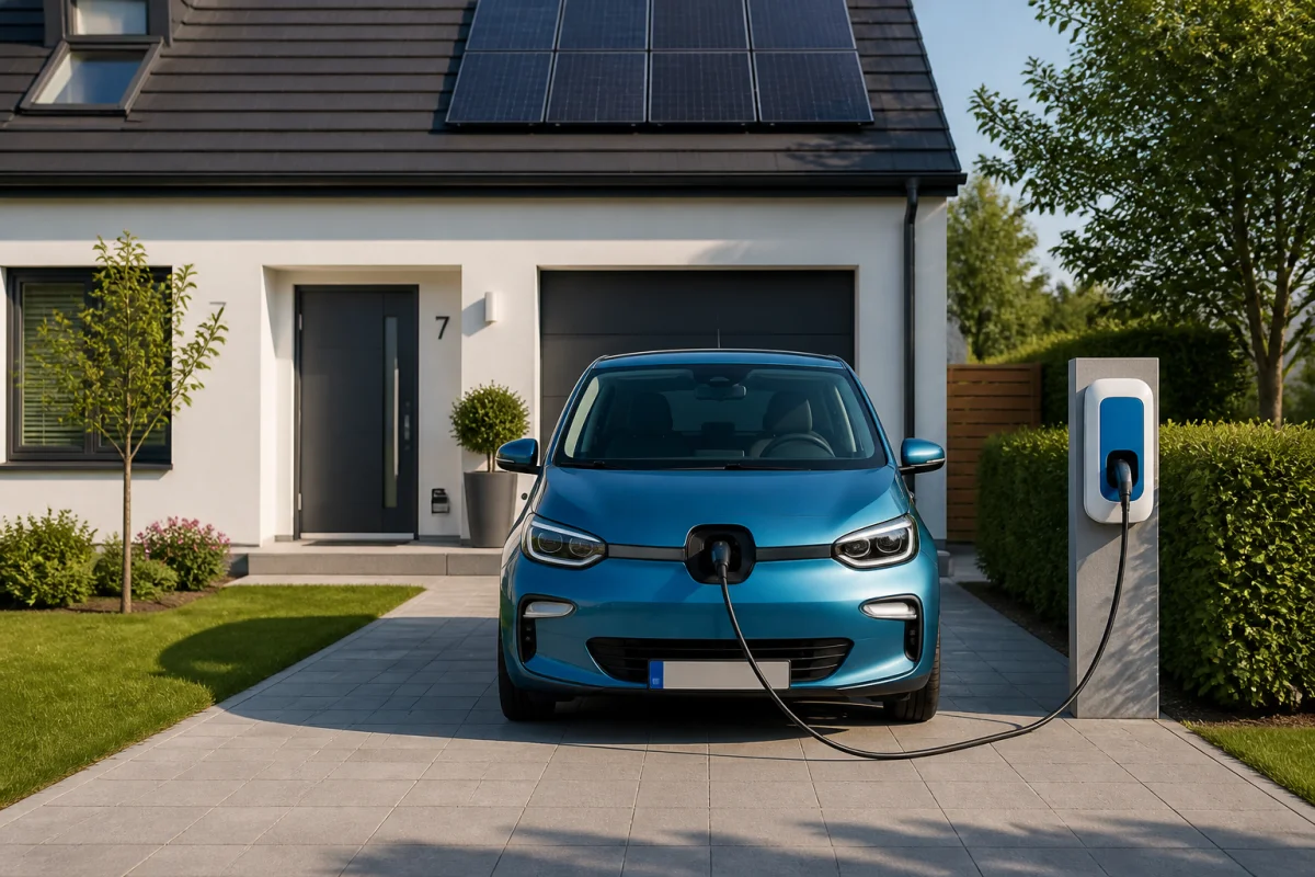 Recharger une voiture électrique à domicile